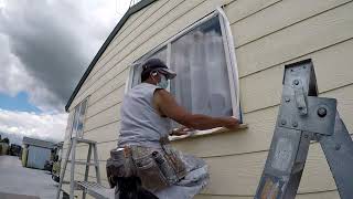 How To Mask Exterior Windows For Painting