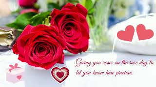 Happy Rose day 2022 (7th February) / Romantic Wishes/Greetings/Whatsapp Video/Valentine /Full HD