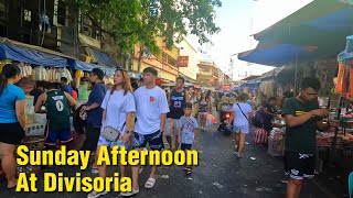 AFTERNOON LIFE IN DIVISORIA WALKING [4K] Philippines 🇵🇭