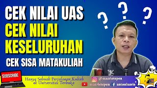 Cara Cek Nilai Ujian Universitas Terbuka (UT) Terbaru Dan Nilai Keseluruhan