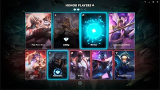 NEW Honor System Animation REWORKED - League of Legends