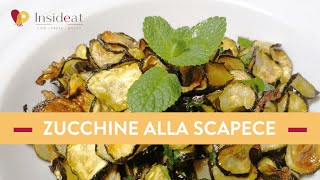 Zucchine alla scapece: la vera ricetta napoletana