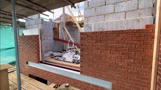 Bricking up the Oriel window #newbuild