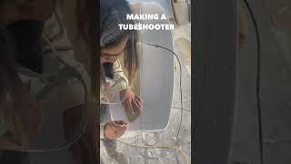 Making a tube shooter surfboard