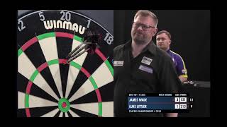 James "The Machine" Wade vs Luke "The Nuke" Littler Players Championship 2024 | Darts 🎯