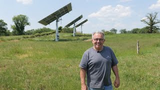 Les trackers solaires du Gaec Chassagne (23)