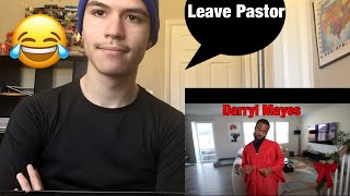 WHEN YOUR PASTOR COMES BY THE HOUSE | Darryl Mayes - REACTION