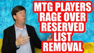 MTG Players RAGE Over Removal Of Reserved List - Bacon Breakfast Chillstream