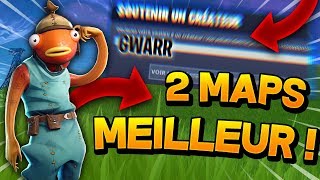 2 MAPS POUR DEVENIR LE MEILLEUR SUR FORTNITE !!