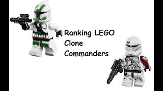 Ranking LEGO Clone Commanders