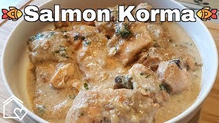 🐟 Easy Cooking Salmon Fish Curry Korma Recipe | Salmon Korma Curry Recipe 🐟