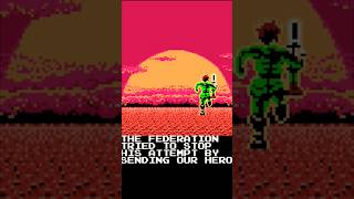 BIONIC COMMANDO Opening Movie - NES Shorts #iykyk