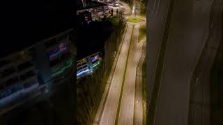 Drone Hyperlapse over the street #shorts