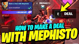 How to EASILY Make a Deal With Mephisto (LOCATION) - Fortnite Fortnitemares Quest