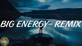 Latto - Big Energy (feat. DJ Khaled) - Remix (Lyric Video)