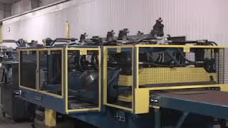 Bradbury Roll Forming Punching & Notching Line 14 Stands x 52" RS x 2" Shaft x 14 Ga. Stock #9066HP