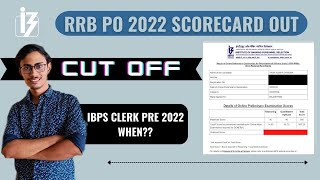 IBPS RRB PO SCORECARD OUT *MY SCORE* #rrbpo #rrbporesult #rrbposcorecard #rrbclerkmains2022