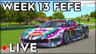 [🔴LIVE] Week 13 Races - iRacing Week 13 Ferrari Fixed