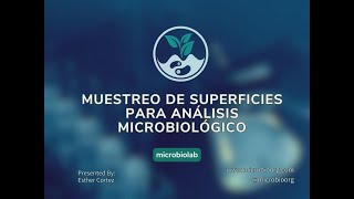 Muestreo de superficies con hisopo para análisis microbiológico