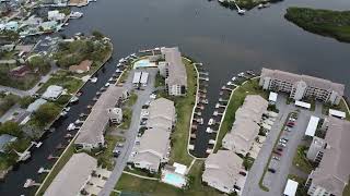 Flying the Drone at the Gulf of Mexico in Port Richey Florida. #drone #portrichey