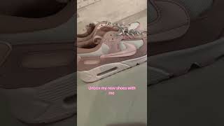 Preppy shoe unboxing🎀🥥💝 #nike #unboxing #preppy #backtoschool #aesthetic #airmax90s #haul #viral