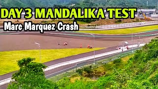 Detik Detik Marc Marquez Crash #Mandalikatest