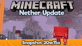 Nether Update snapshot 20w15a | Livestream | Piglin Bastions | Sam The Man (JoregenPlayz)