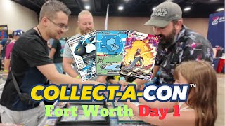 Collect-A-Con Vendor POV | Best Show For Raw Pokemon Cards Sales! Fort Worth 2024 Day 1