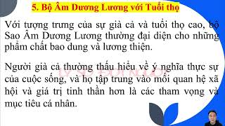 BÀI 86. TỬ VI - BỘ ÂM DƯƠNG LƯƠNG