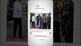 Jokowi Resmikan Bandara Panua Pohuwato Gorontalo!🔥#shorts #fyp