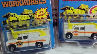 Hotwheels Workhorses Phone Truck and Ford COE