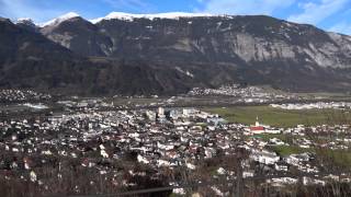 Dreikönigstag in der Silberstadt - Blick von Schloss Freundsberg auf Schwaz