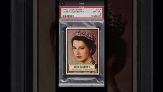 1952 Topps Queen Elizabeth ii Look N See Card (Rare)