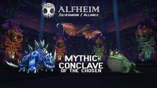 Alfheim vs Conclave of the Chosen Mythic - Destruction Warlock POV