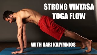 Strong Vinyasa Flow Full Class - Hari Kalymnios | The Thought Gym