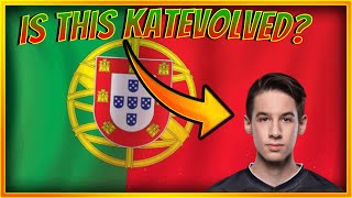 I Played With The Portuguese KatEvolved... STOMPING HIGH ELO EUW!