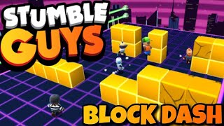 Block dash infinito reto de stumble guys