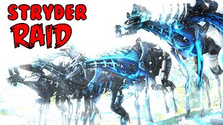 A Noglin Started a Genesis Stryder War - ARK Survival Evolved Genesis 2 - Alpha Tribe Raid PVP