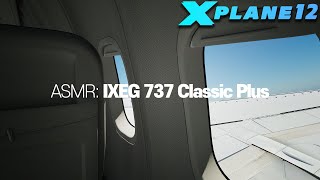 X-Plane 12, IXEG 737-300 Wingview TAKE-OFF