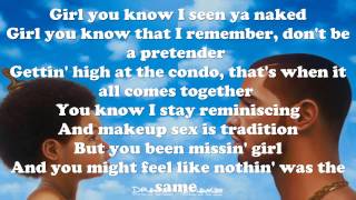 Drake - Furthest Thing | Nothing was the Same (Lyrics)