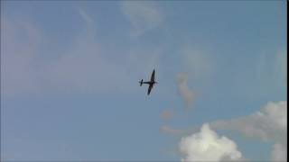 Spitfire mk16 at the MVT Rally Essex on 3/8/2014