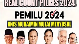 PASANGAN AMIN MULAI MENYUSUL PASLON 02 | QUICK COUNT PILPRES | HASIL PILPRES 2024 | REAL COUNT KPU