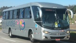 14# Movimentação de ônibus na rodovia raposo Tavares km 97 em Sorocaba