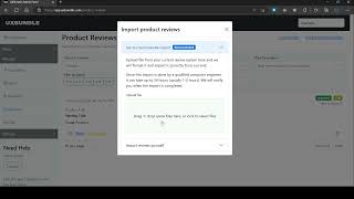 Import Product Reviews | How-to | UX Bundle