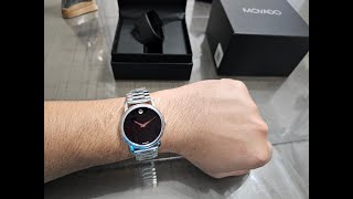 Movado Museum Classic 2100014 Quartz Watch  unboxing