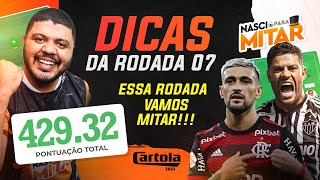 DICAS RODADA 7 - CARTOLA FC 2023 - RODADA 7 - 429 PTS