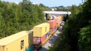 Columbia, SC Railfanning 8-25-15