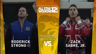 Roderick Strong vs. Zack Sabre Jr. - PWG World Title: ALL STAR WEEKEND 12 2016 | FULL MATCH