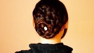 Capelli raccolti con trecce Tutorial | Beautydea