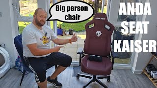 The Range Rover of gaming chairs - At last a chair for the bigger user! #andaseat Kaiser